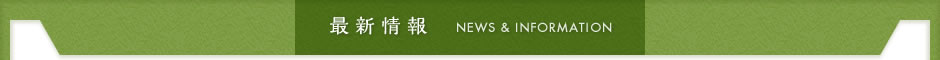 最新情報